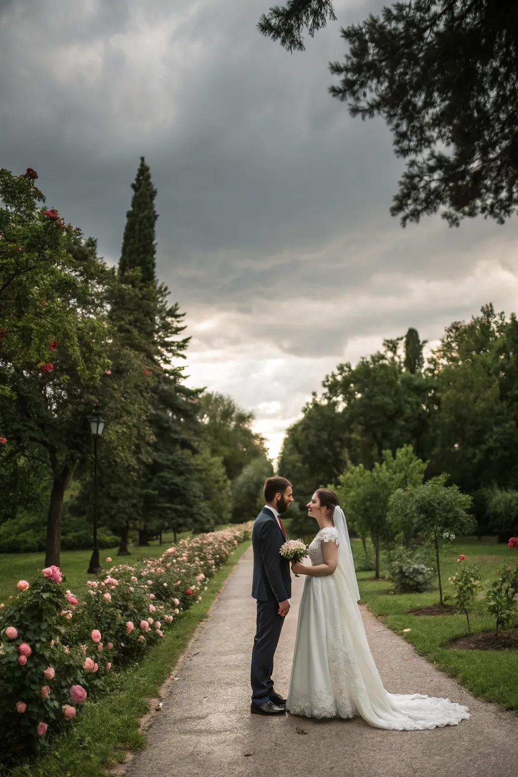 Reliving the enchantment of your wedding day.