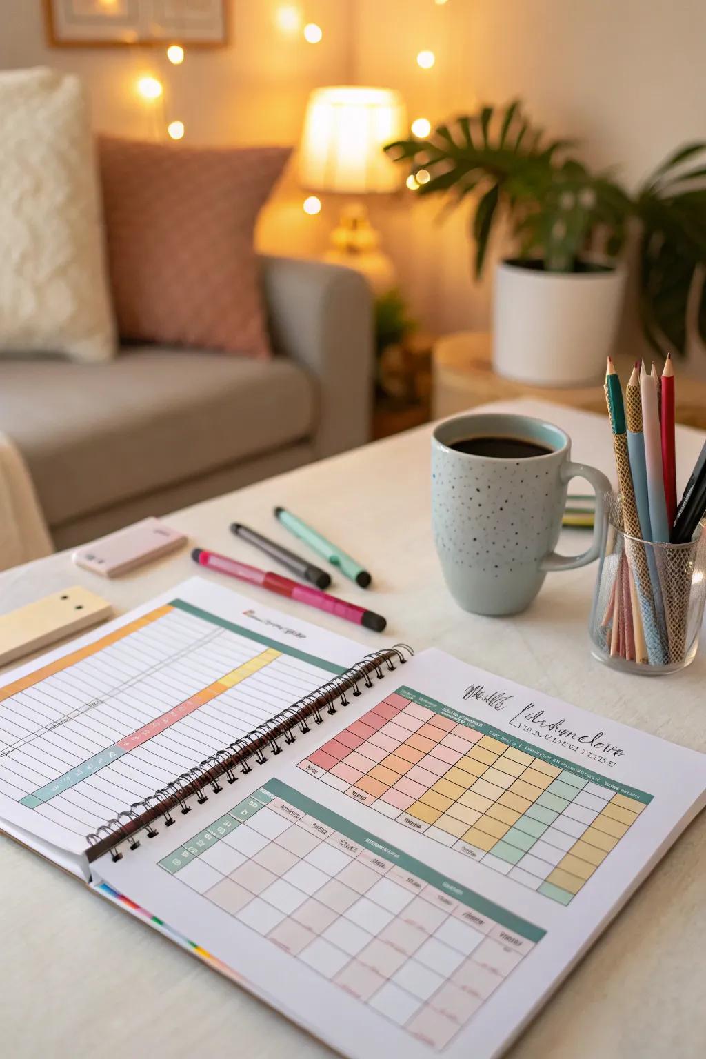 Use bright payment trackers to make managing payments easier.