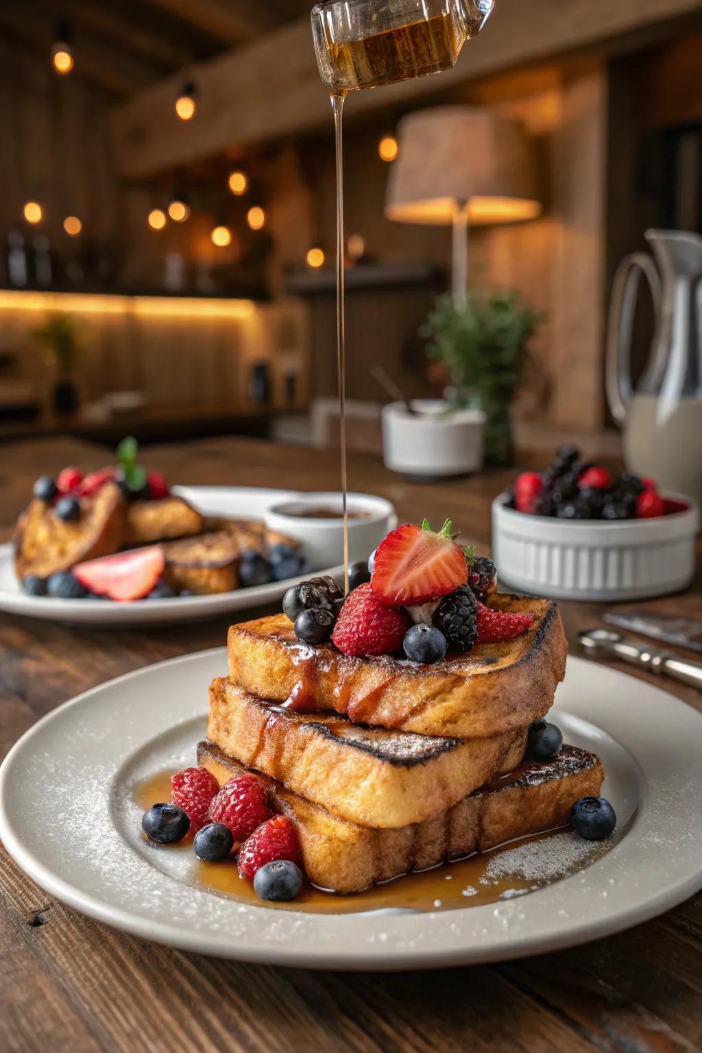 Classic French toast that never fails to impress.