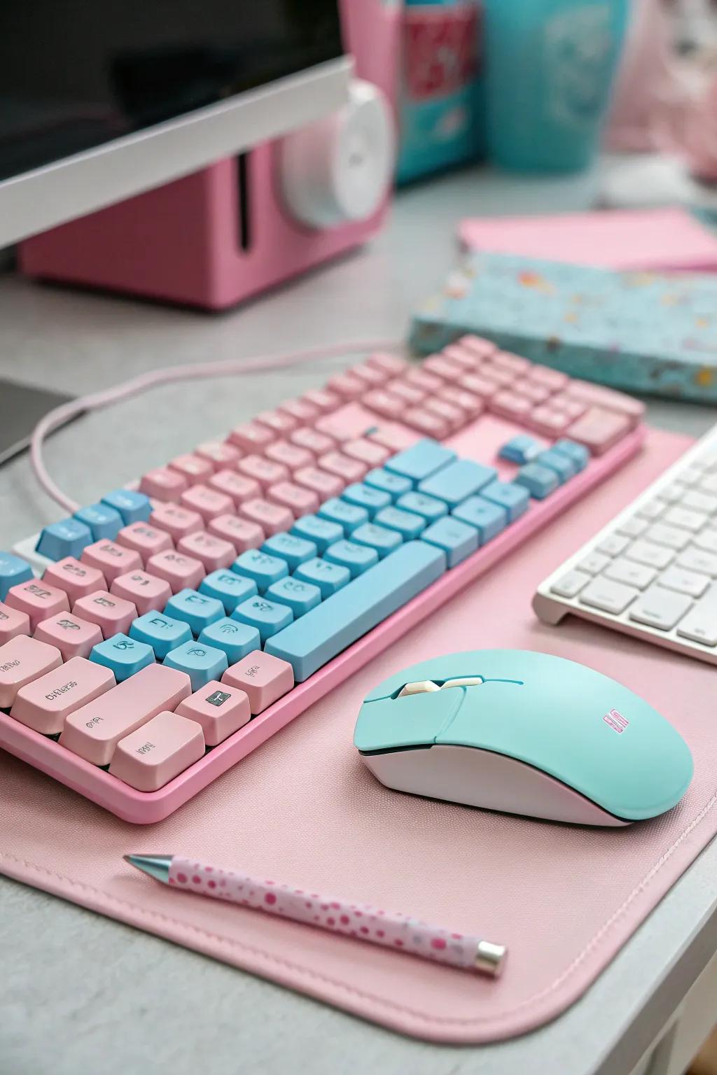 A softly-toned PC setting radiates appeal and peace.