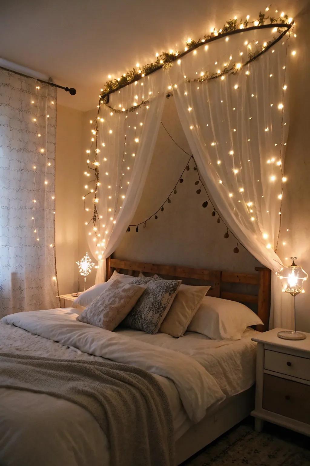 Twinkle lights bring a bit of magic to any space.
