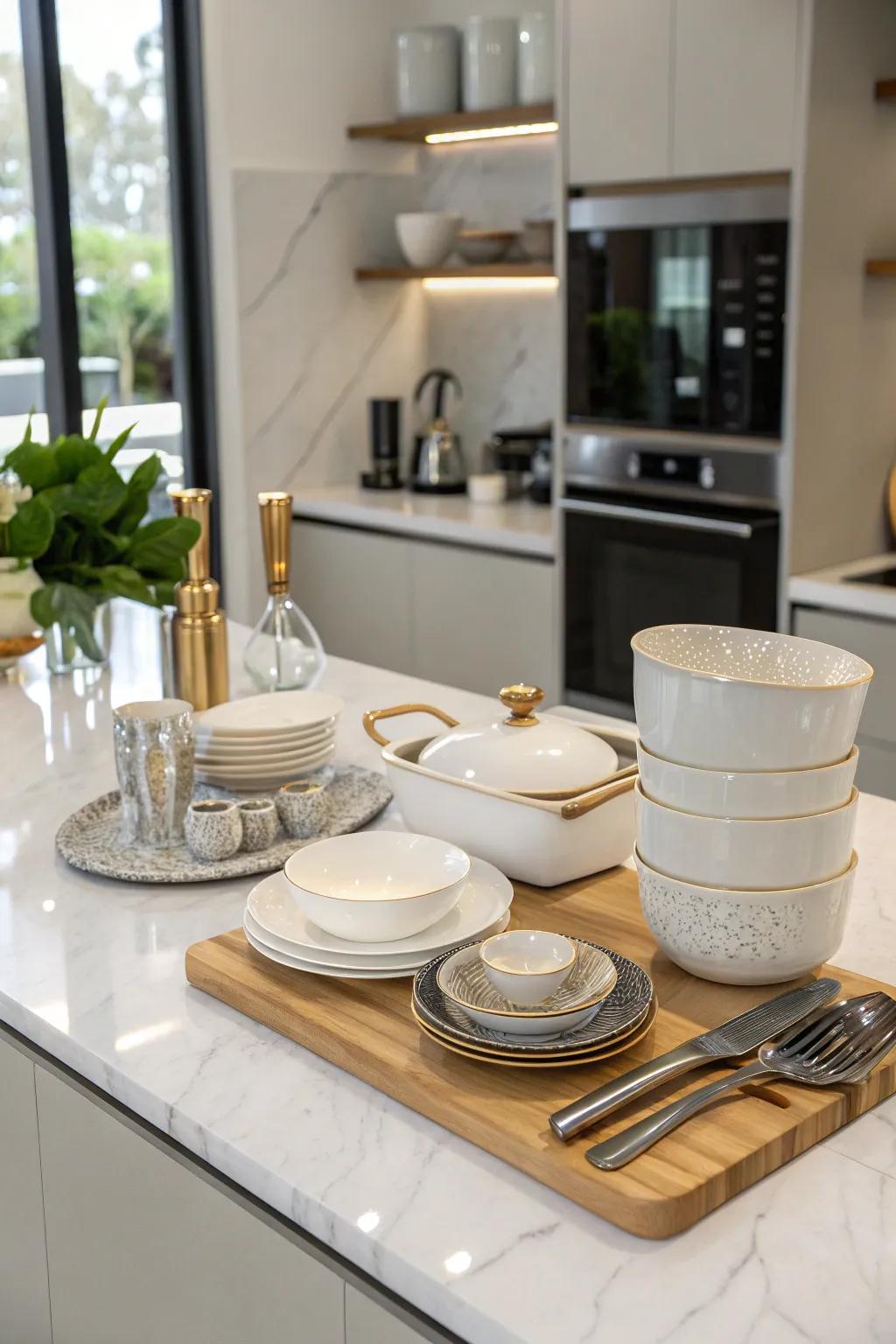 A refined set of kitchenware poised to spark culinary innovation.