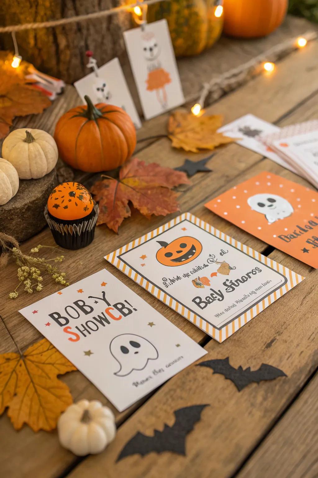 Halloween-themed invitations are the perfect way to introduce your party's theme.