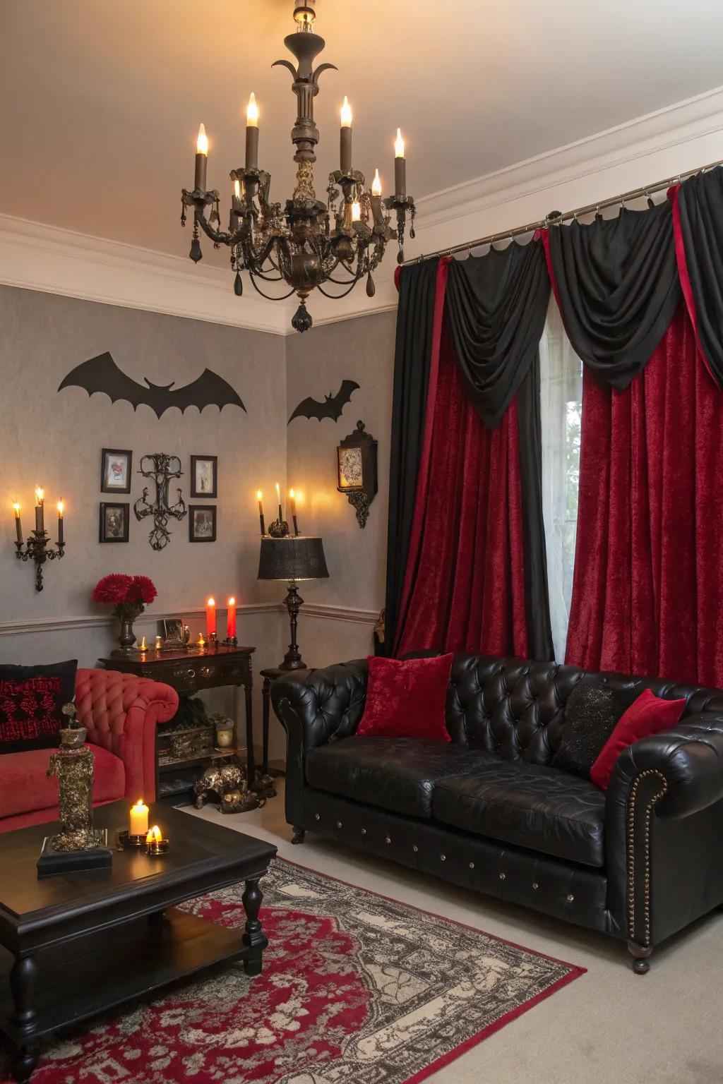 Alter your residence into a Gothic masterpiece this Halloween.