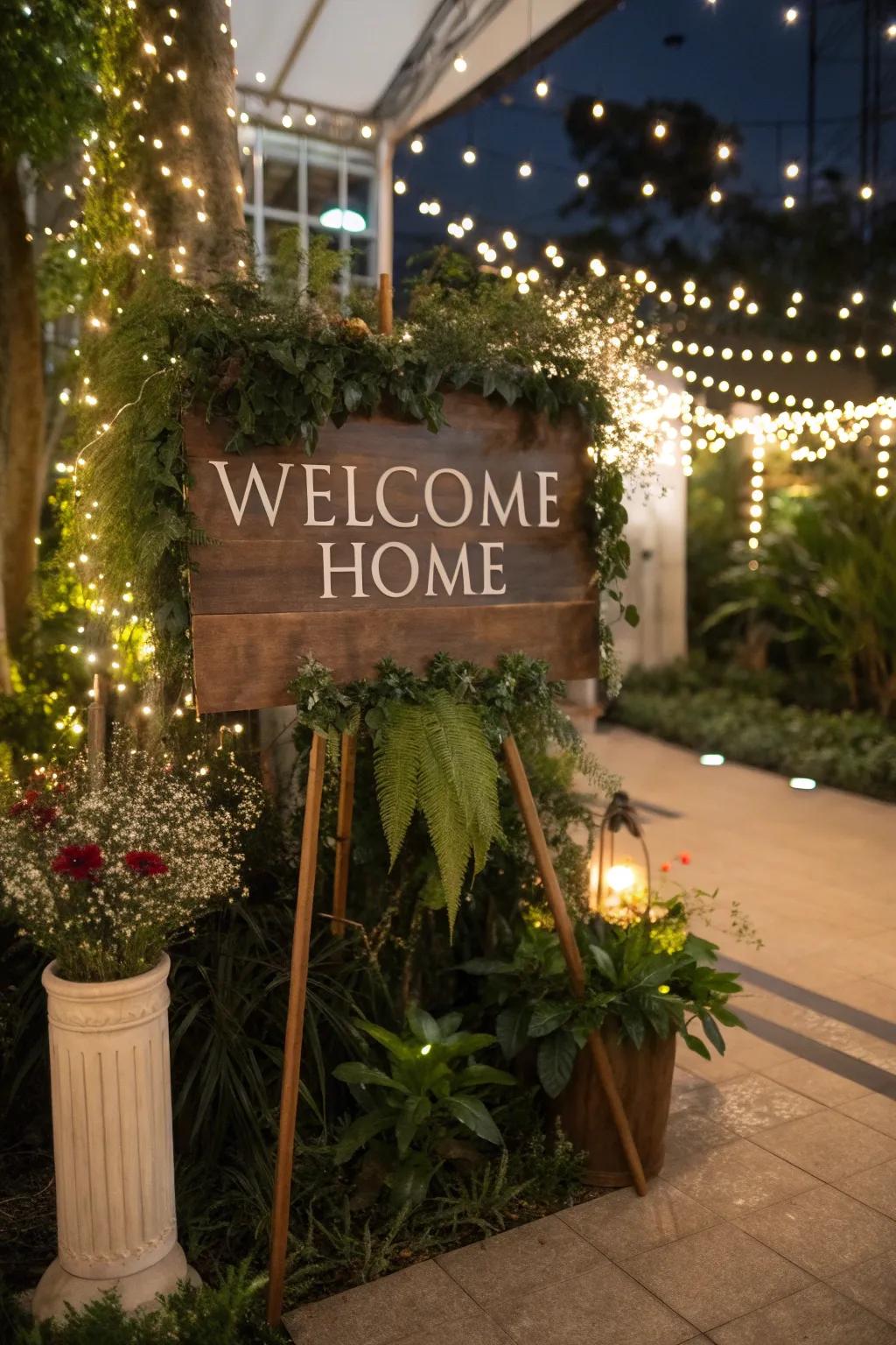 An inviting decor ideal for any homecoming festivity.