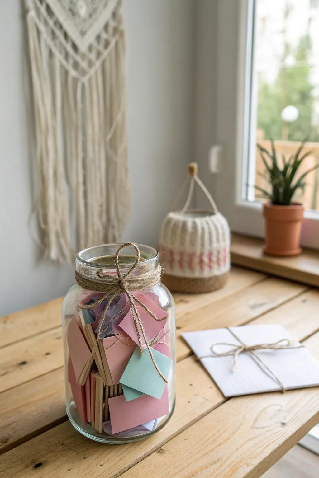 Preserve your treasured memories in a personalized container of love.