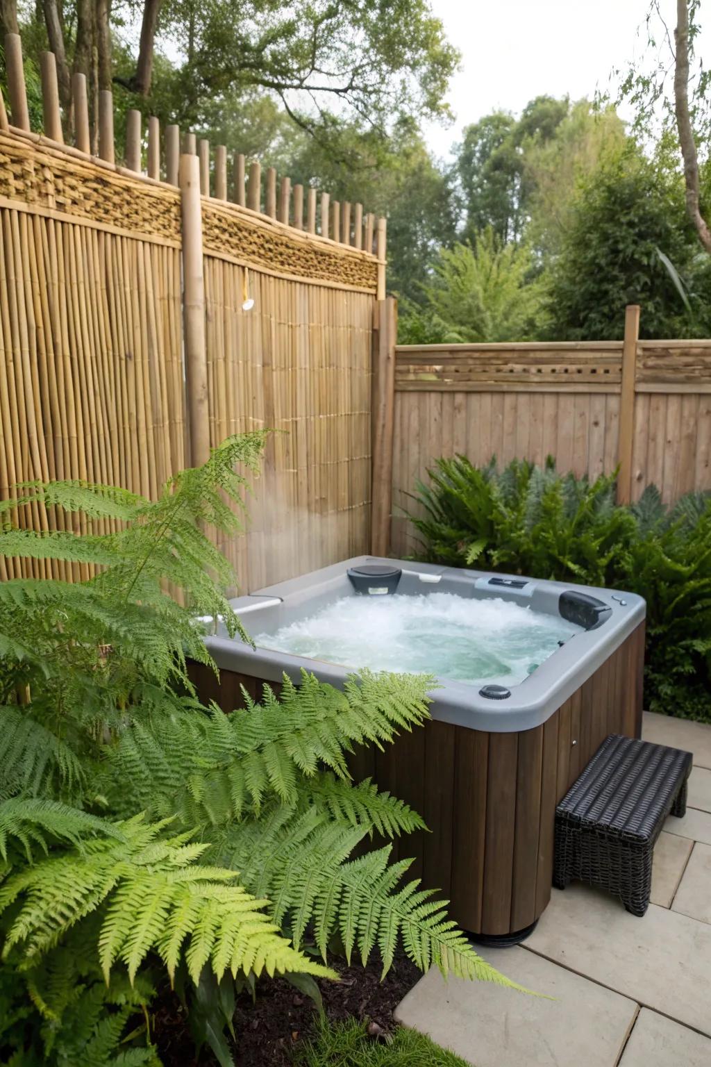 Bamboo screening delivers a naturally attractive privacy solution.