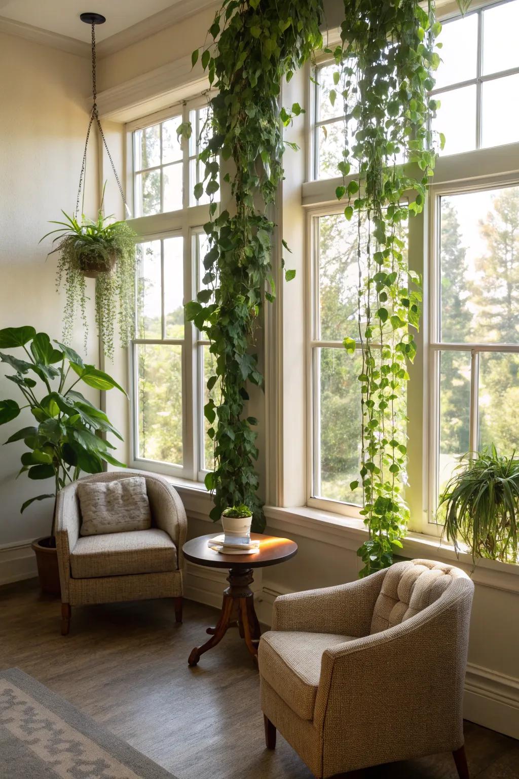 Brighten up your home with a verdant plant-filled corner.