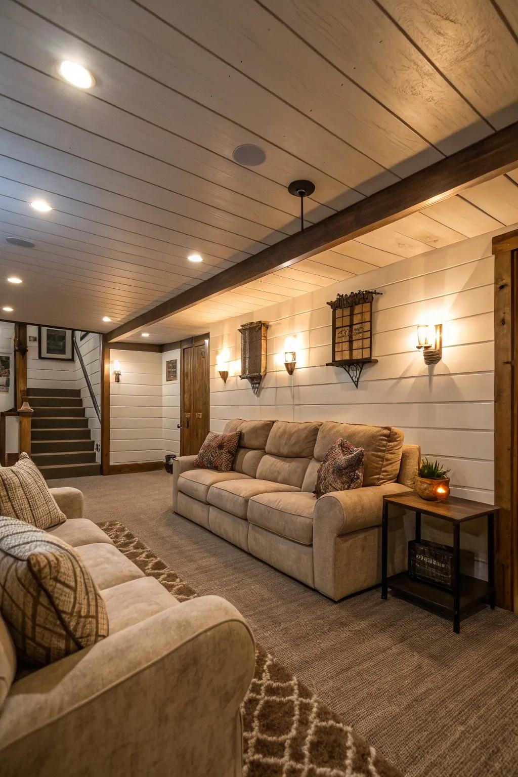 A welcoming space made better by shiplap.