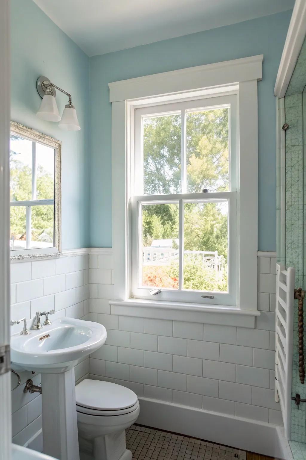 Bright colors make small spaces feel expansive.