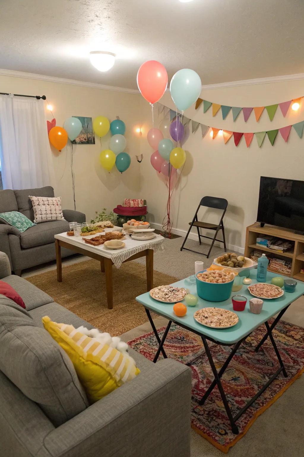 Adaptable furnishings maximize space without compromising style or comfort.