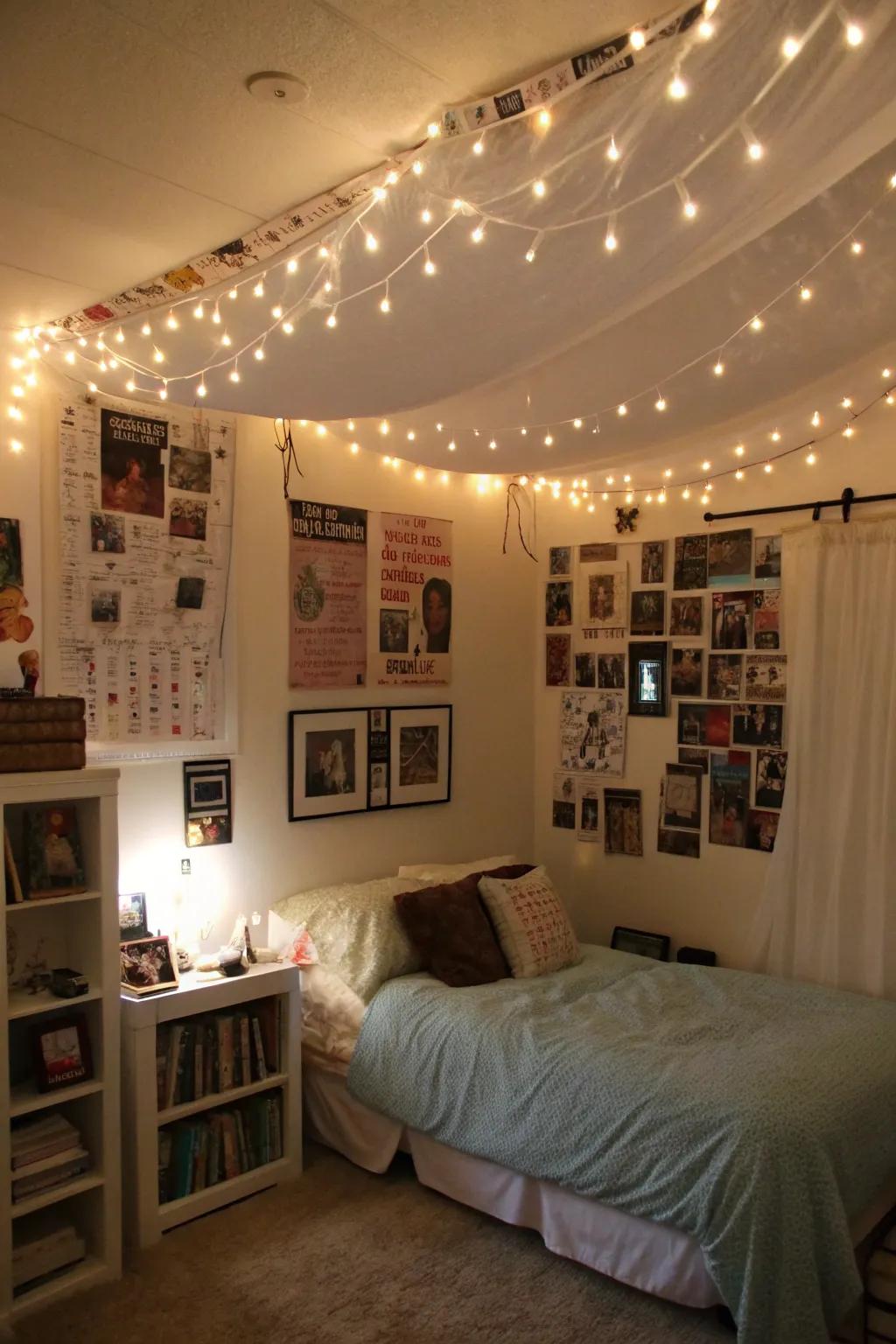 Sparkle strands imbue any teen's room with an ethereal radiance.