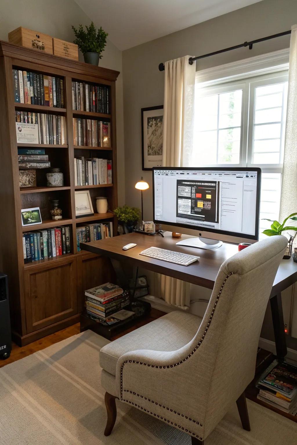 Supercharge your output with dual panels at your workstation.