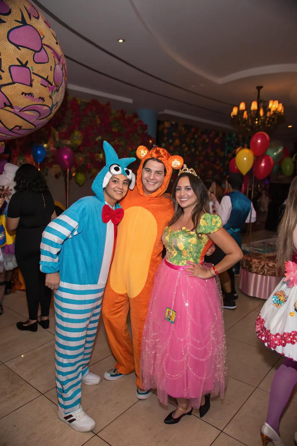 Unleash your imagination with a themed costume party celebration.