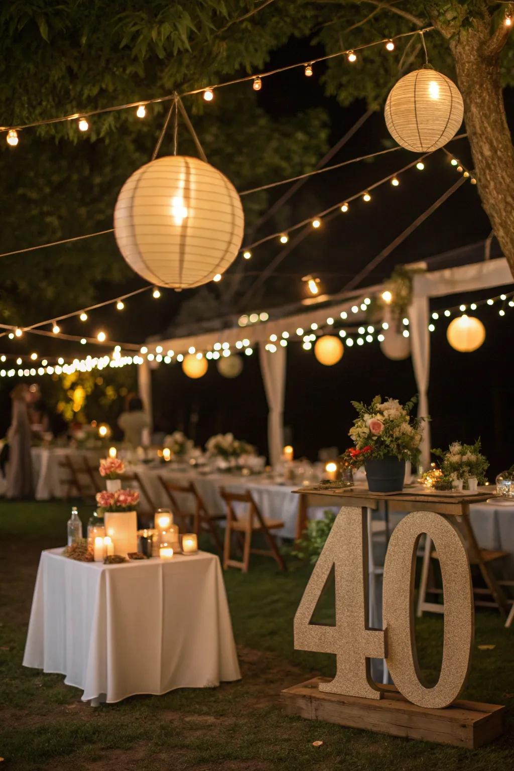 Illuminate the night with a tender, inviting glow.