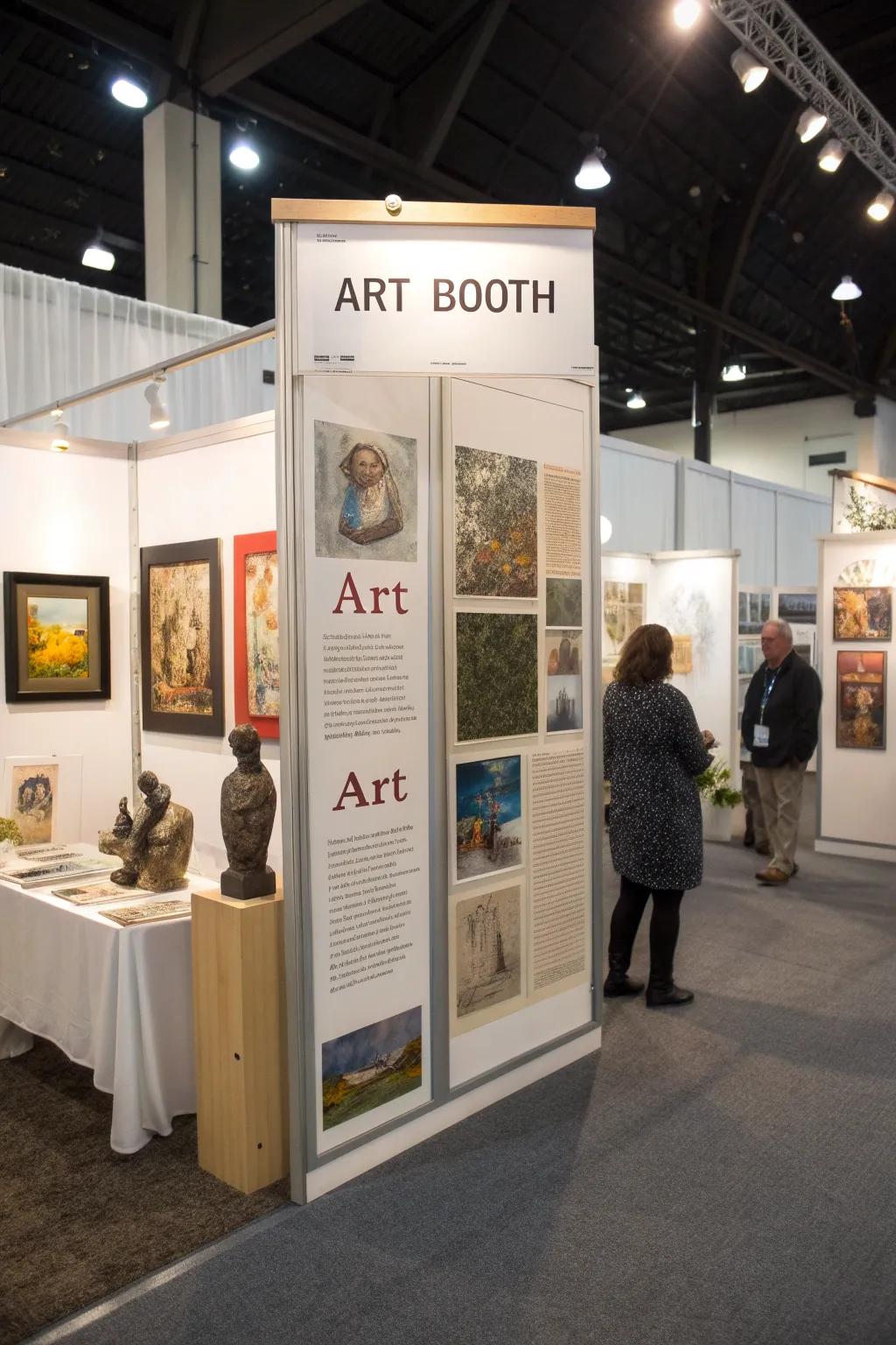 Informative components enrich the artistic appreciation experience, involving participants more thoroughly.