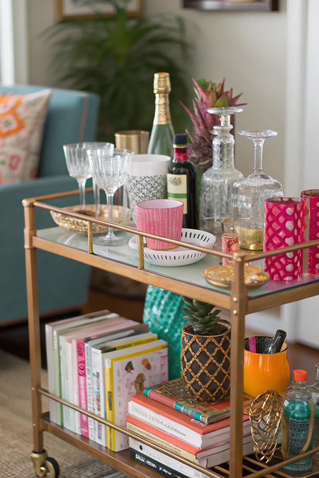 A diverse fusion introduces distinctiveness to the mobile bar.