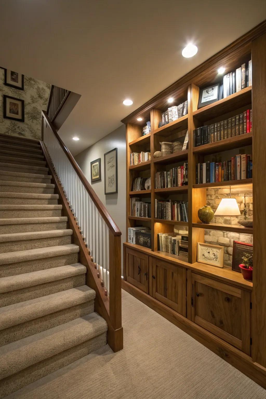 With combined bookcases, you can combine style and utility.