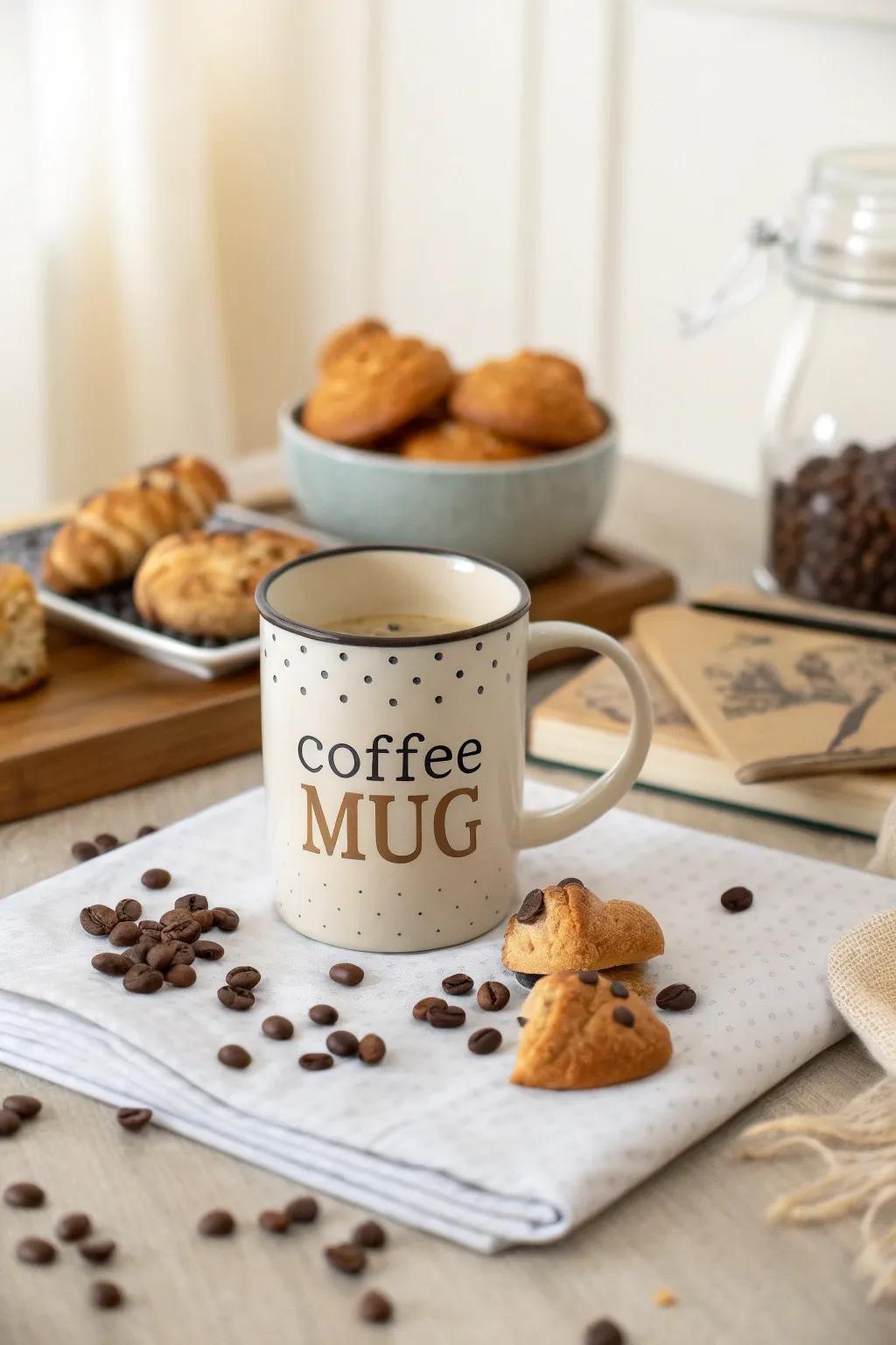 Chic coffee mugs to brighten any morning habit.