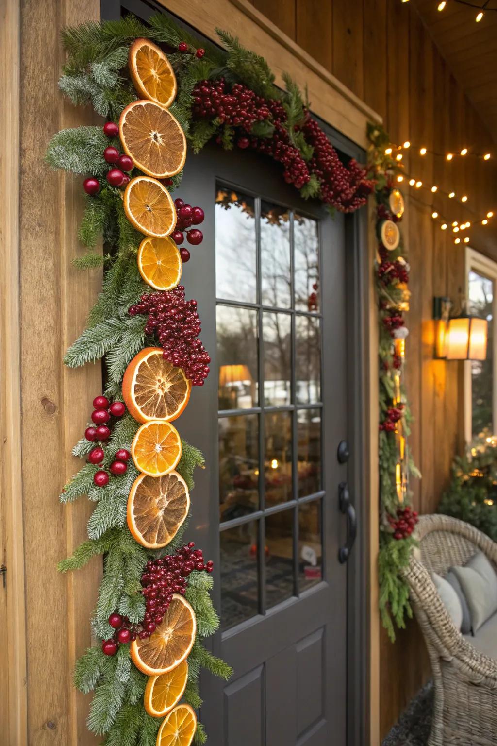 Desiccated fruits add color and fragrance.