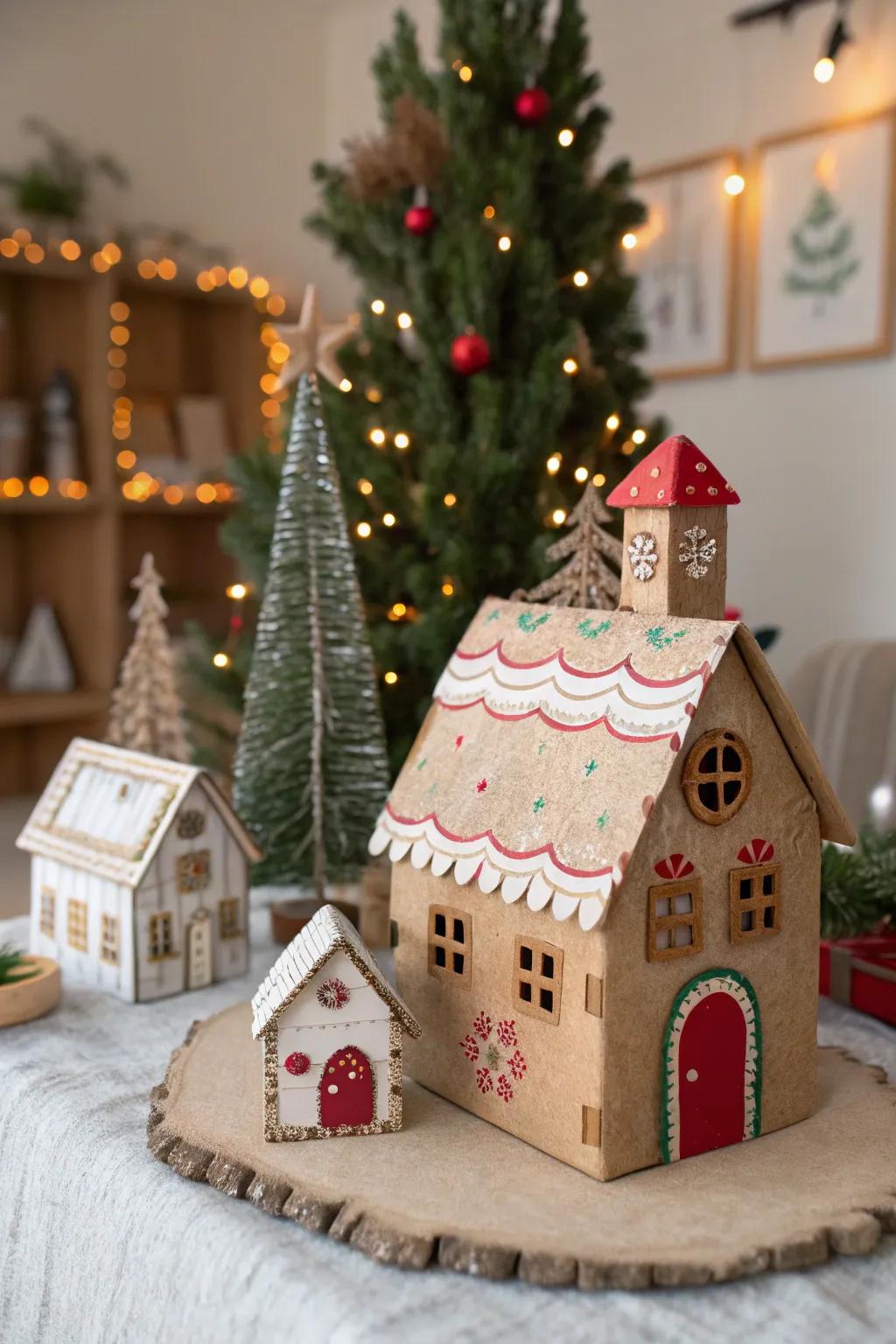 Reclaimed resources proffer a sustainable and ingenious accent.