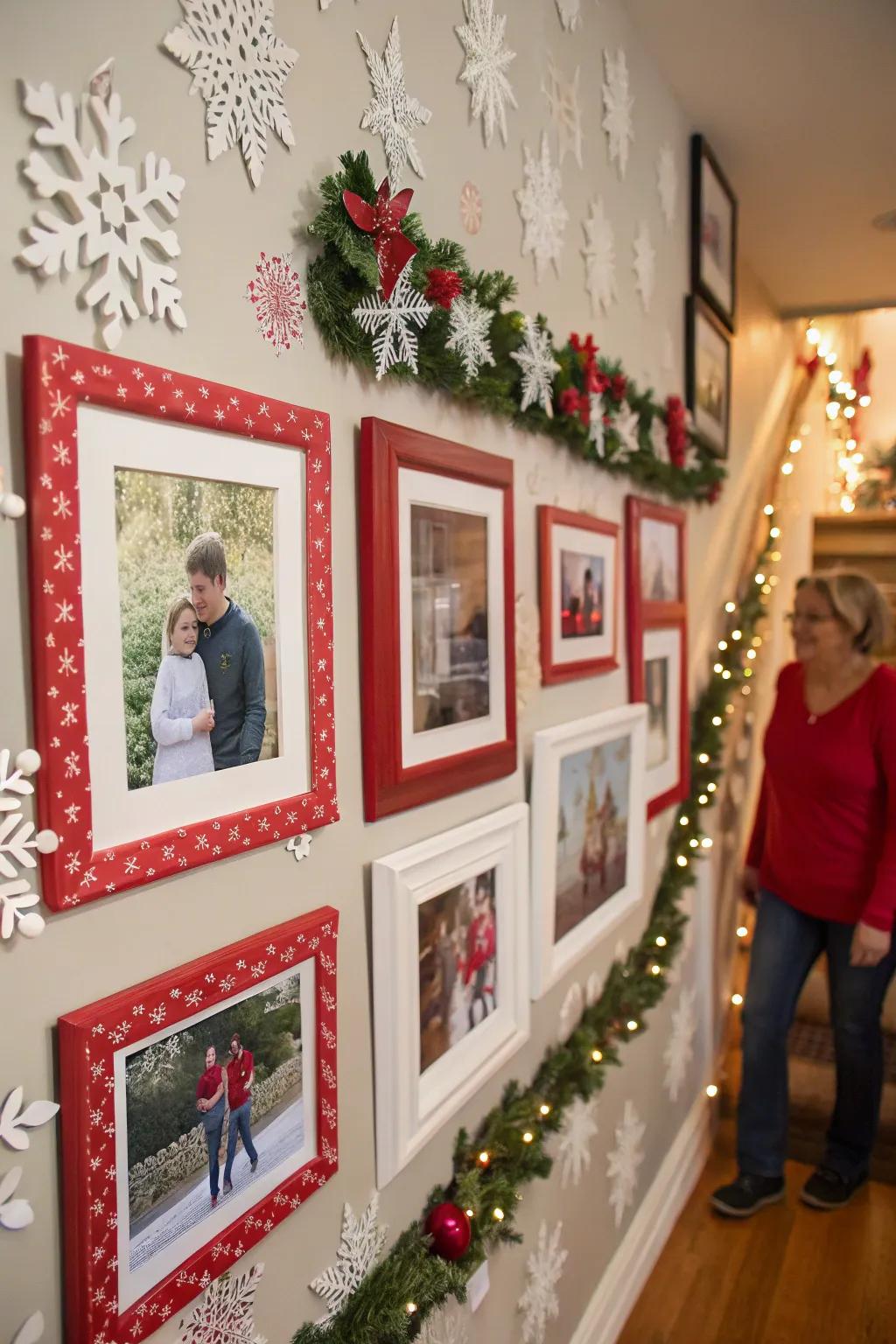 A nostalgic image array commemorating cherished recollections.