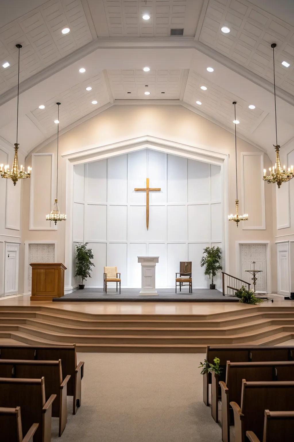 Minimalist arrangements emphasize the message without distraction.
