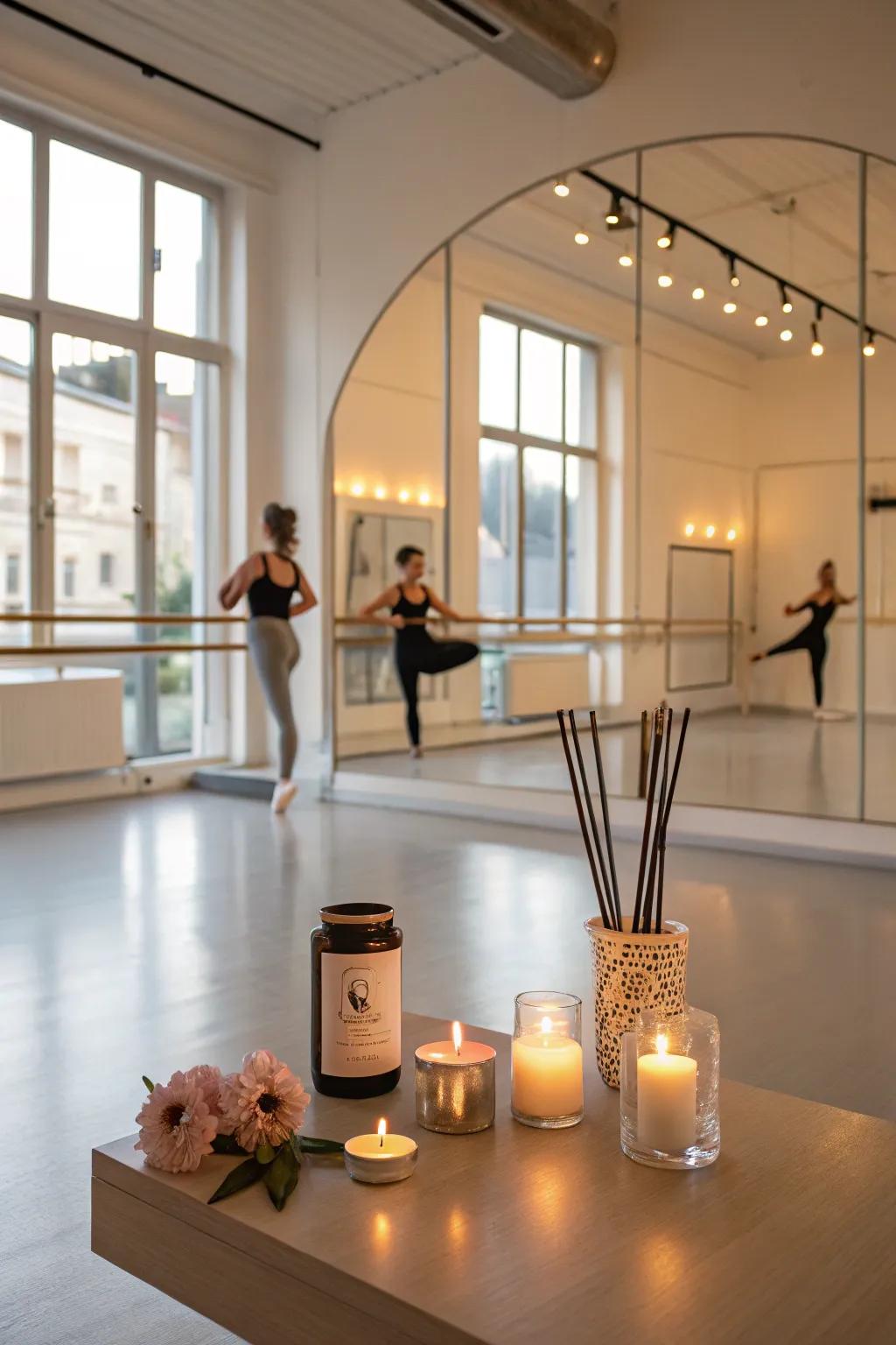 A personalized fragrance adds a unique and inviting element.