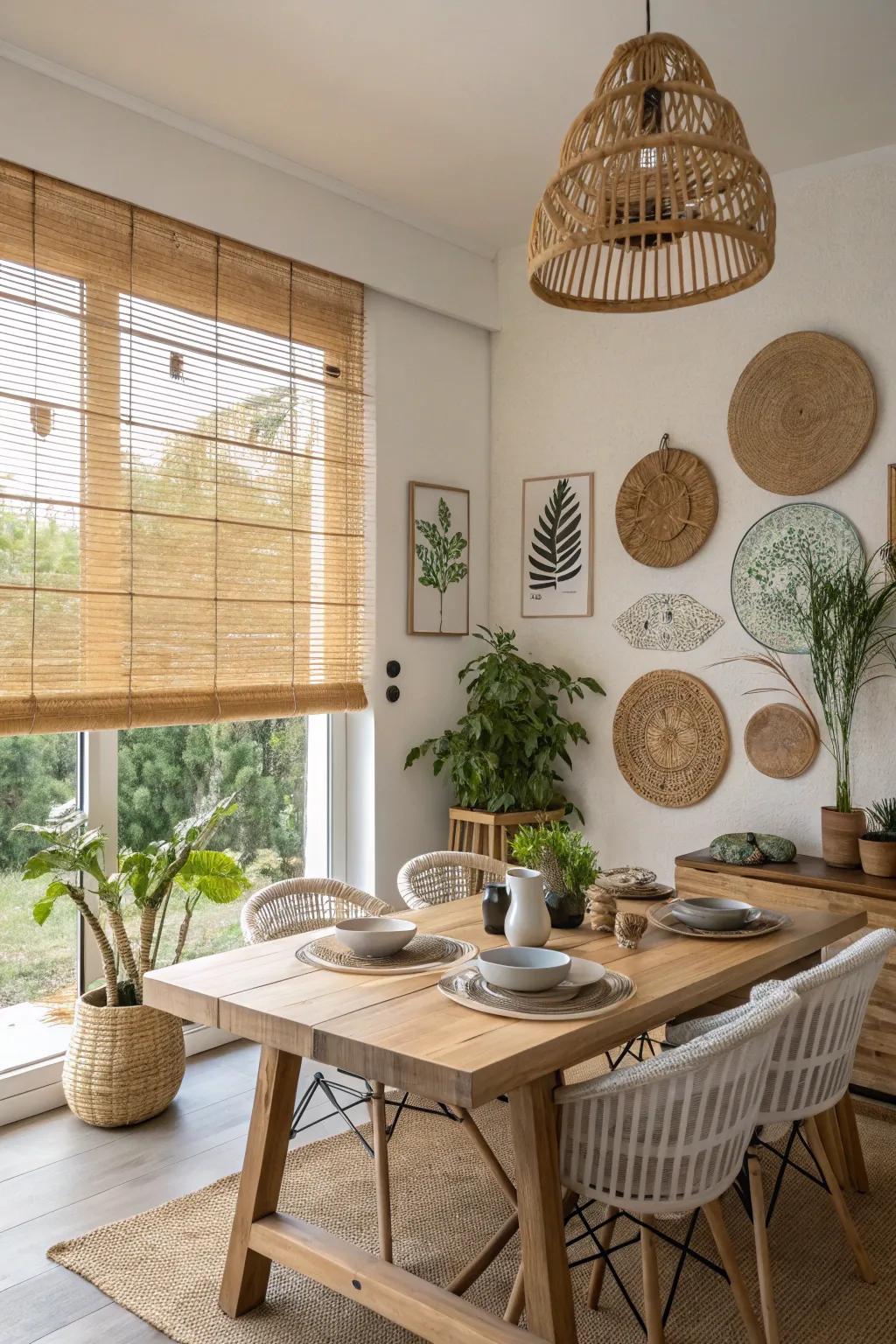 For a sustainable design, choose eco-friendly materials.