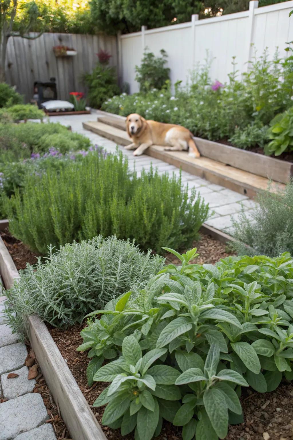 Flea-deterrent plants offer natural protection for your pet.