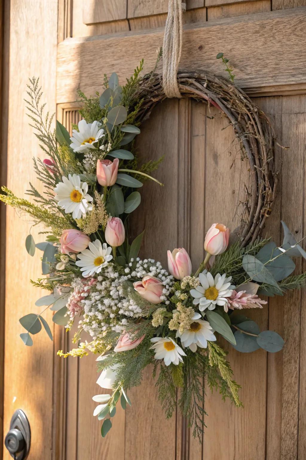 Welcome spring with a hint of handcrafted elegance.