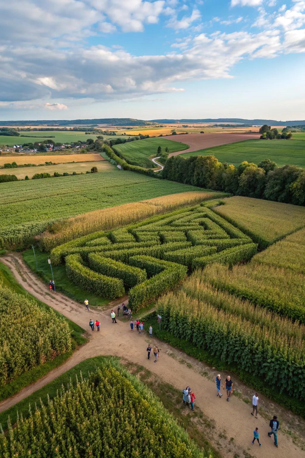 A delightful and challenging maze excursion.