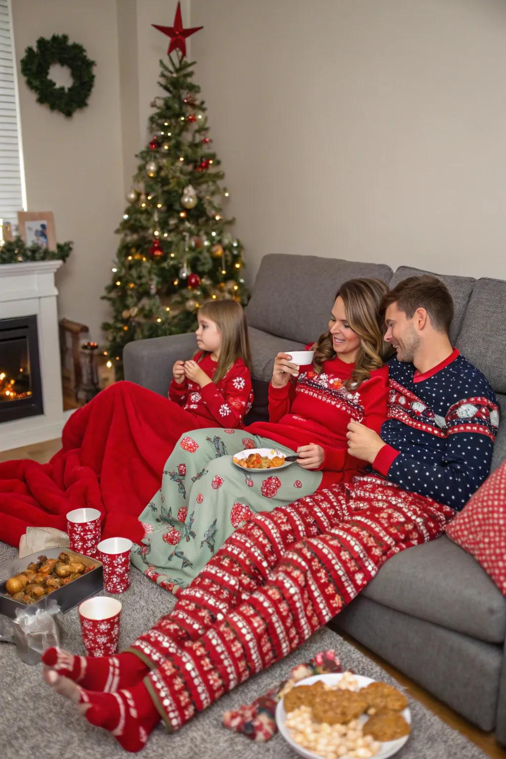 Unwind and relish a snug holiday sleeper festivity.