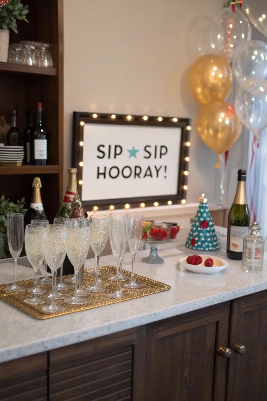 Raise a glass to the good times.