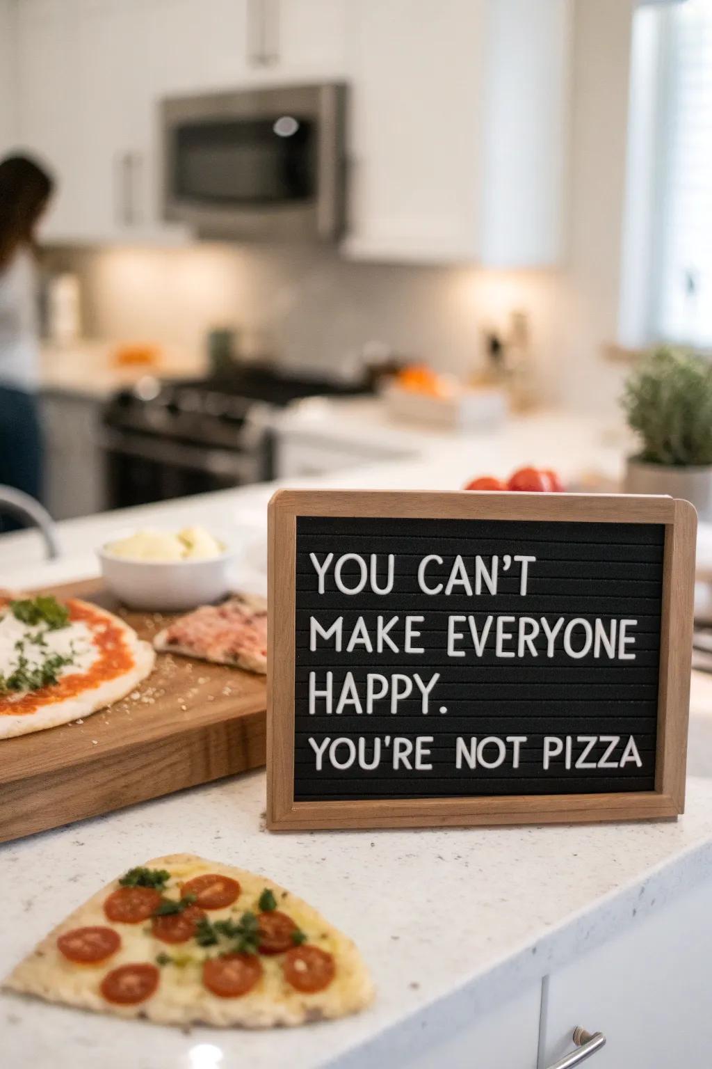 A tasty nudge to embrace your uniqueness.