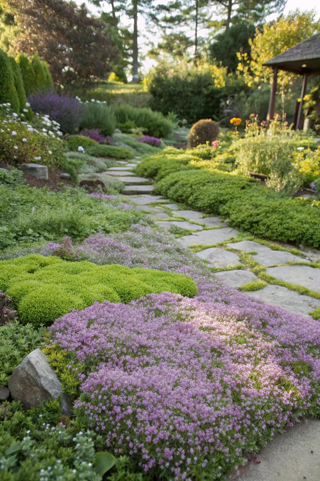Distinct undergrowth adds texture and interest.