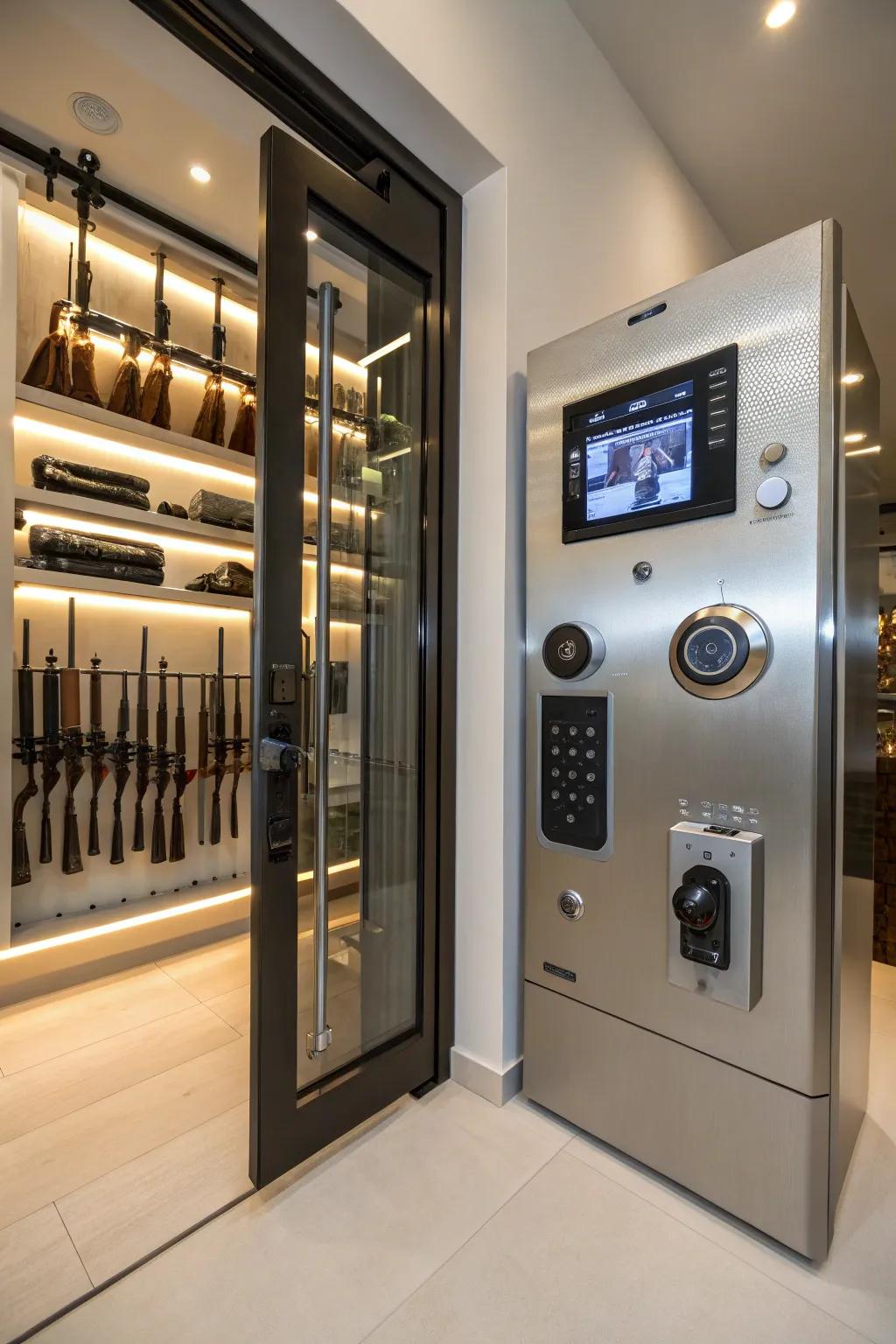 Smart tech enhances the protection and ease of your defense space.