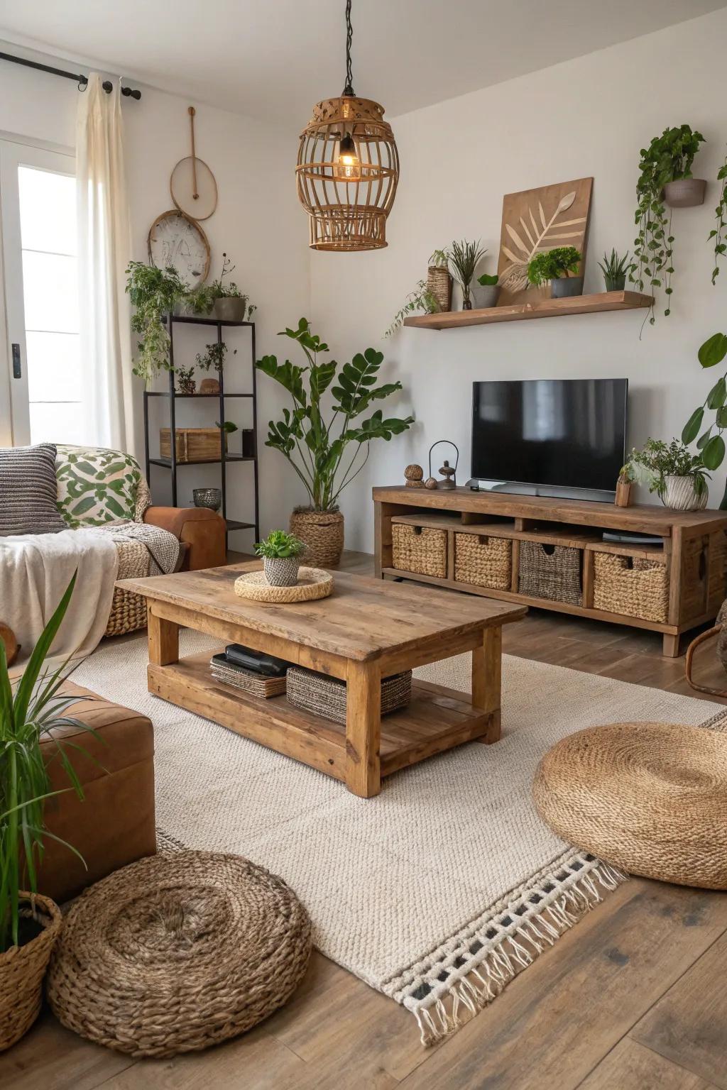 Eco-conscious decorations pair style with sustainability.