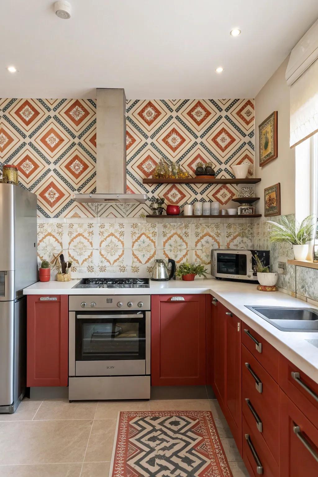 Wallpaper can include personality without permanence.