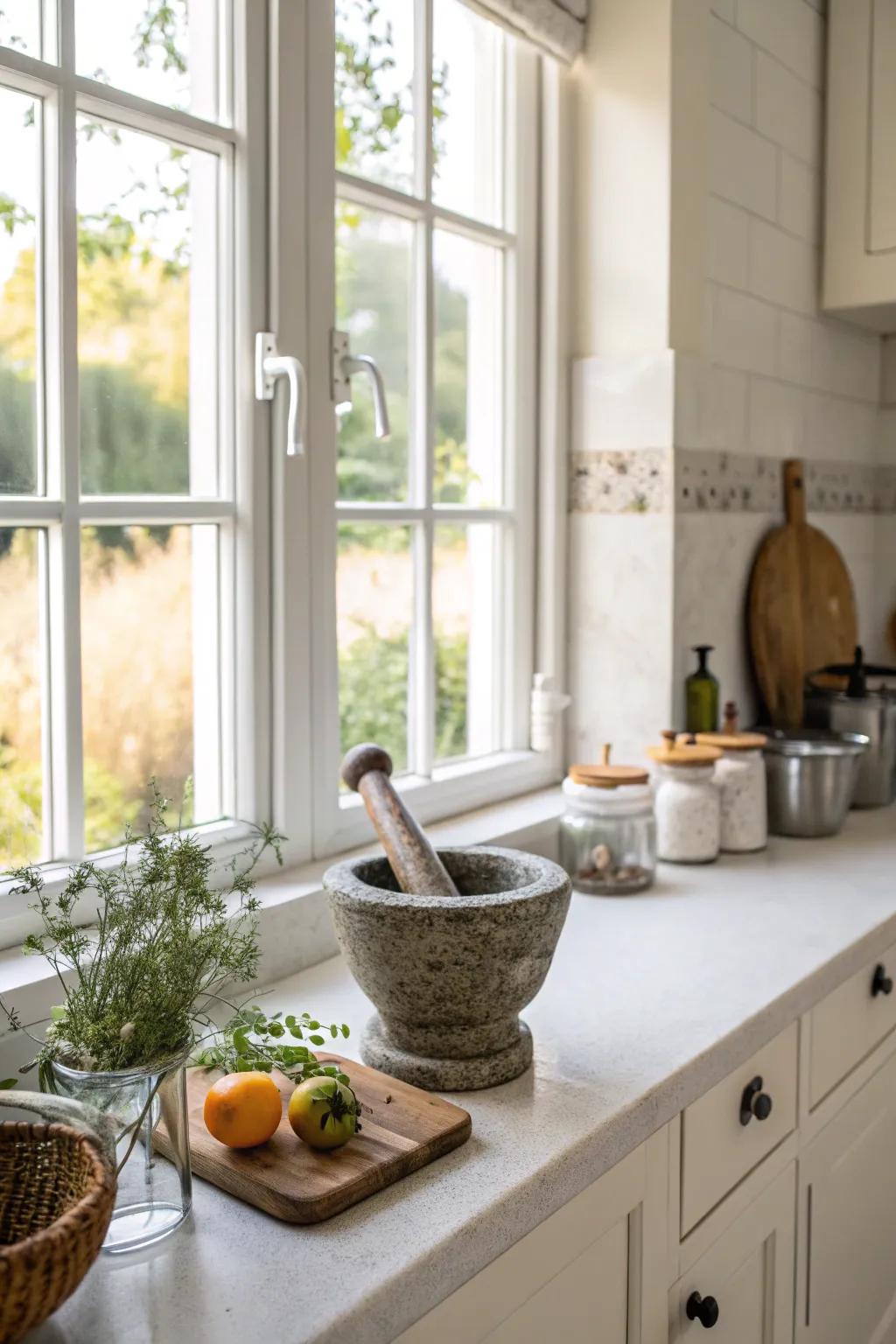 Functional decor delivers both utility and aesthetics.
