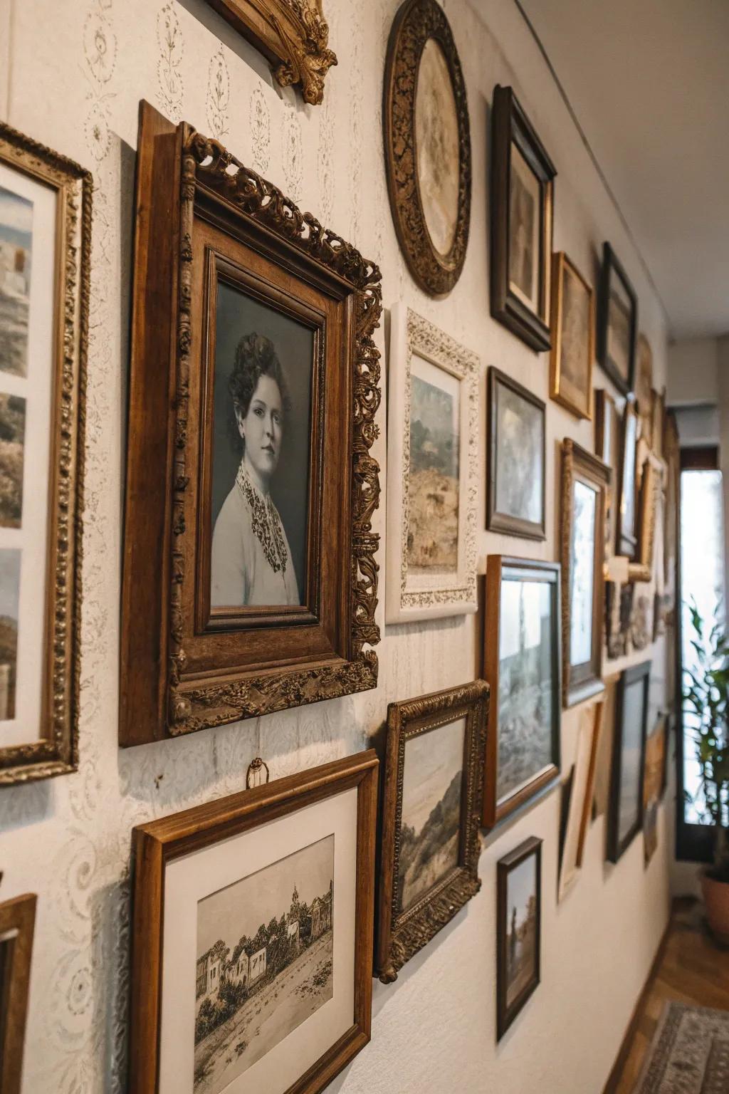 Classic frames provide an enduring and eclectic vista.