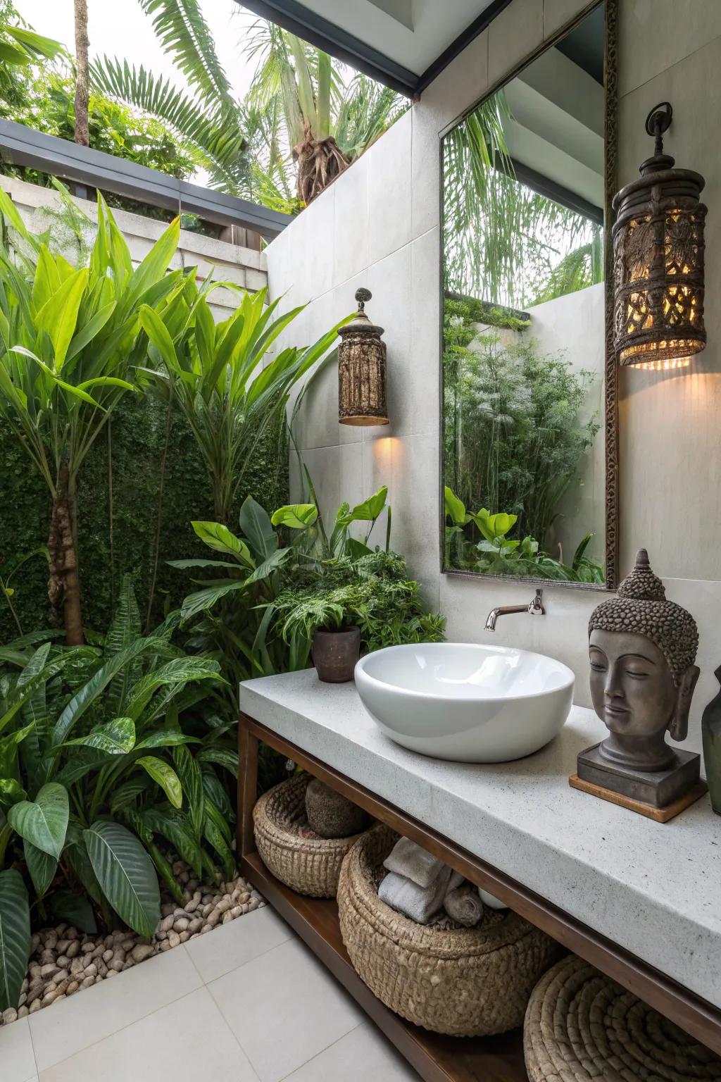 Accent decor injects personality and warmth.