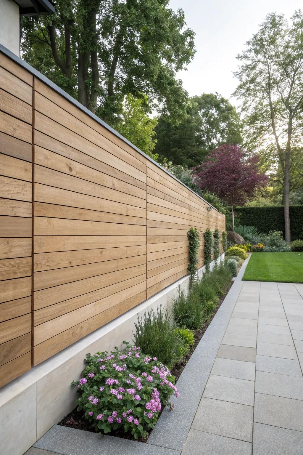 Architectural paneling adds refinement and detail.