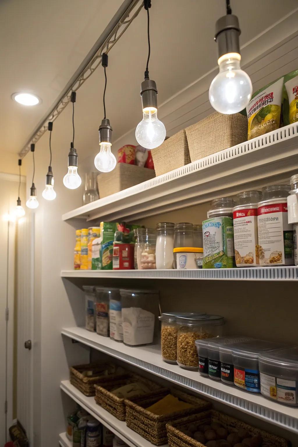Battery-powered lights offer adaptability.