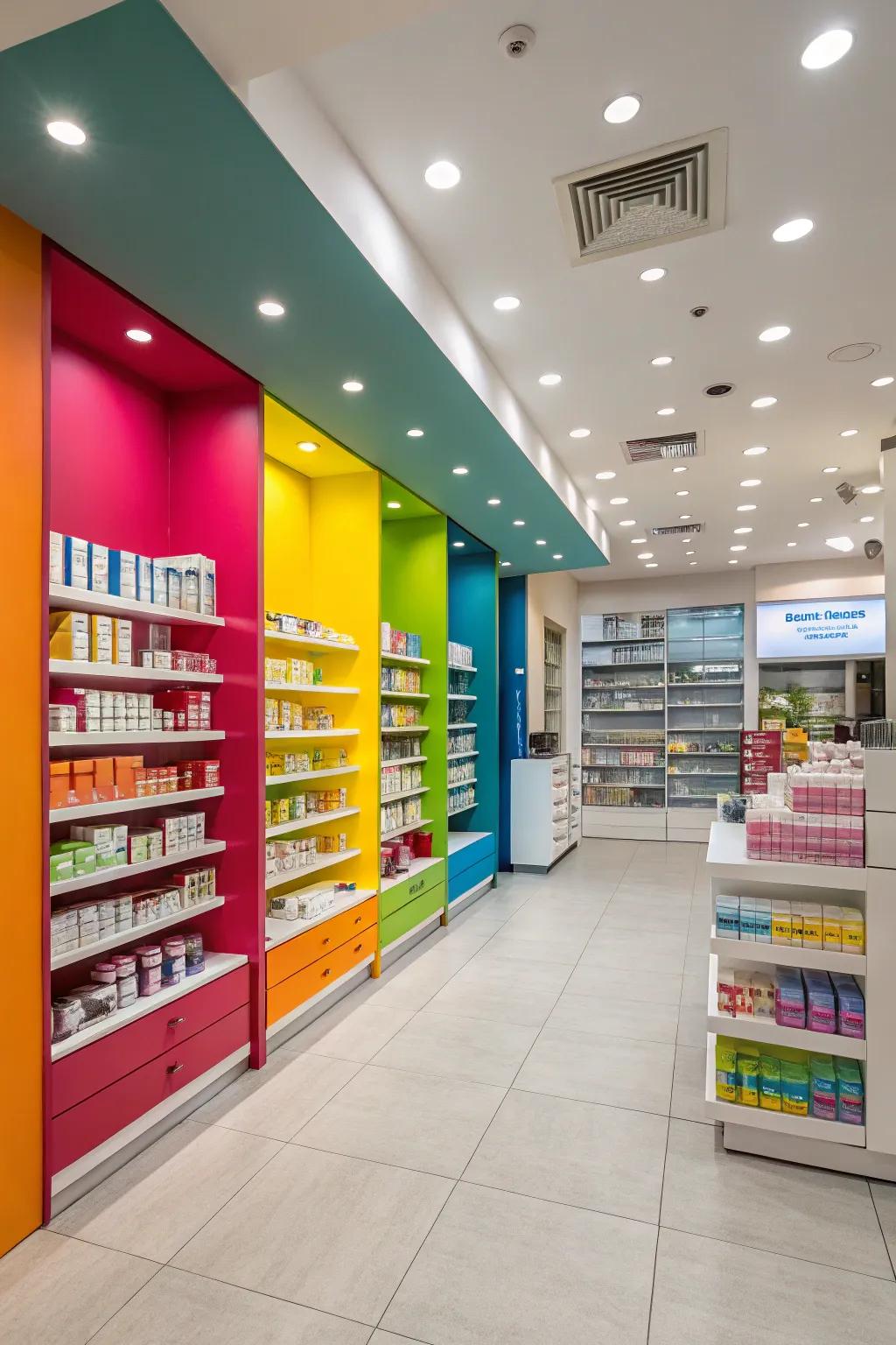 Unexpected color blends that produce a memorable experience