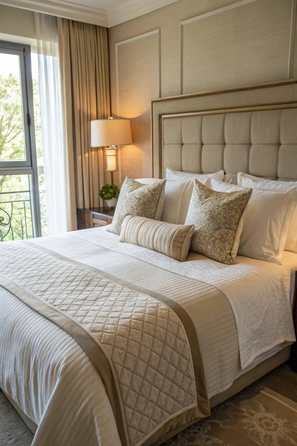 Asymmetrical layouts append a contemporary and kinetic signature.