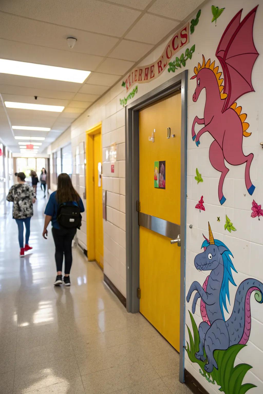 Bring magic to your area using mythical creature decor.