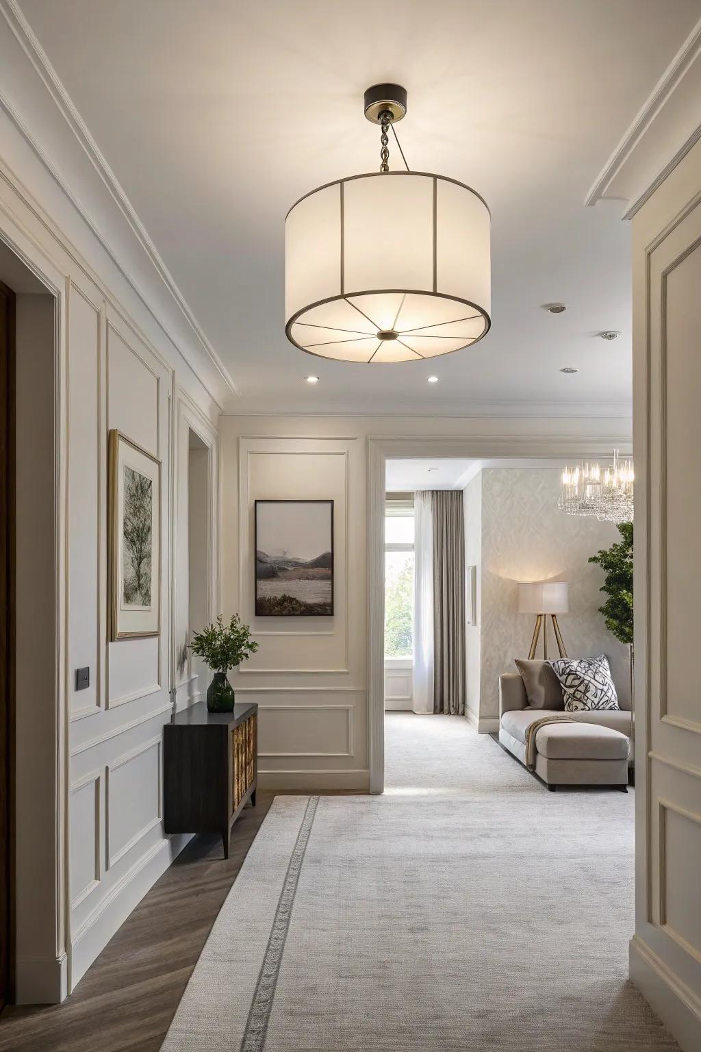 Attain understated style using minimalist lights.