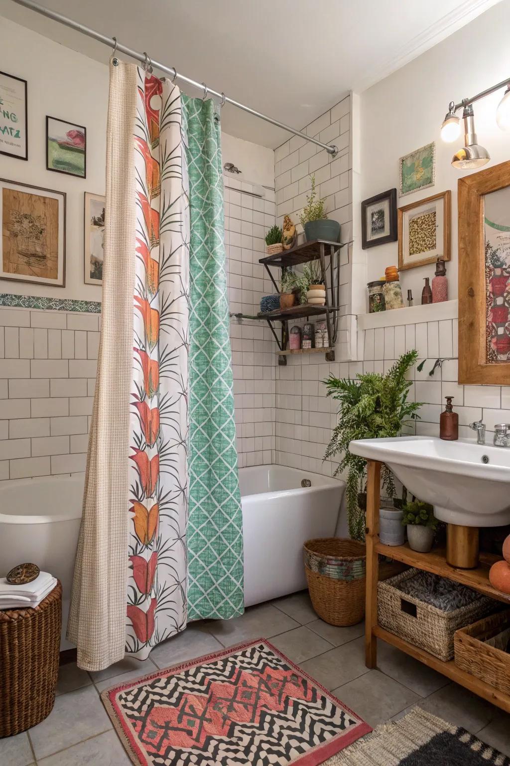 Varied combinations allow customization of your bathroom area.