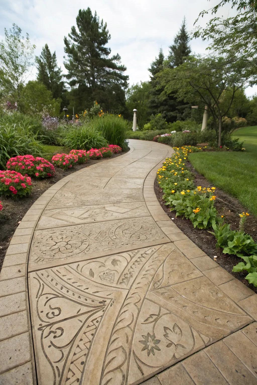 Elevate your trail with a play of textures.